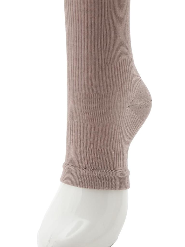 Ballelite Compression Cure Pink Beige Socks, BLWGG243003, Women's,