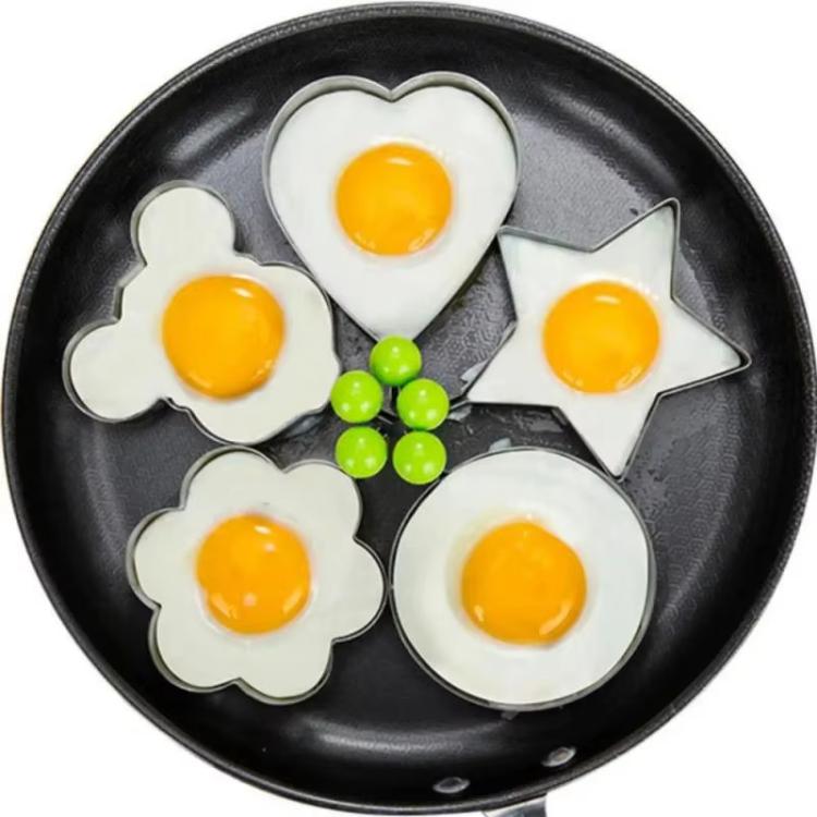 430 Edelstahl Ei-Form DIY Reisbällchen-Form Eierkocher