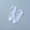 6 Pairs New Arrivals Women Socks Spring Summer Flower Lace Short Socks Soft Silk Thin Transparent Socks Solid Cute Ankle Socks
