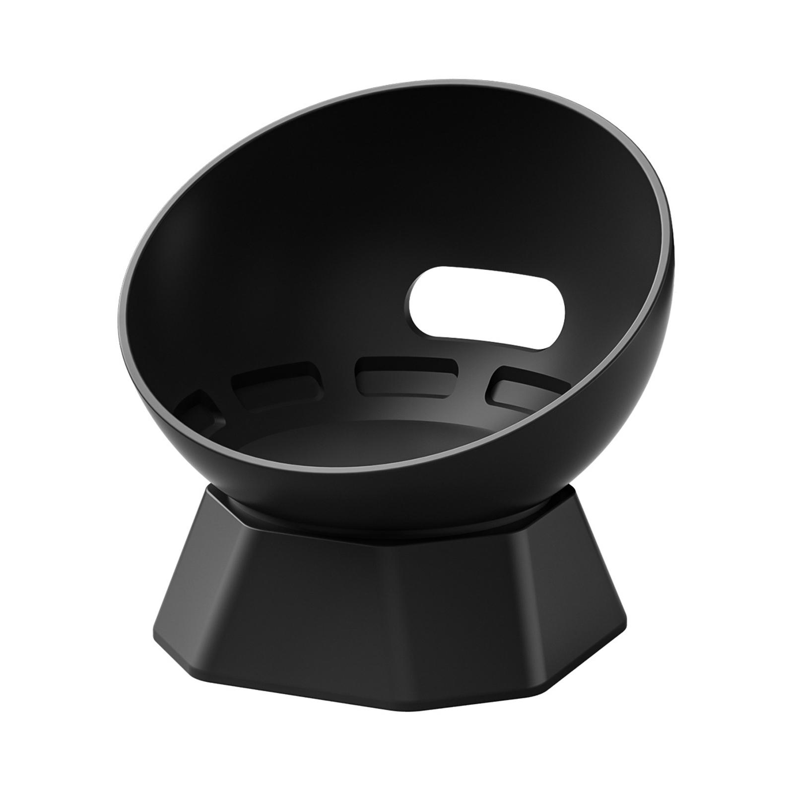 

Маленькие и изысканные подставки для динамиков Подставка-основание для звуковой колонки Кронштейн для динамика Echo Dot 5/4 Мягкое силиконовое крепление чёрный