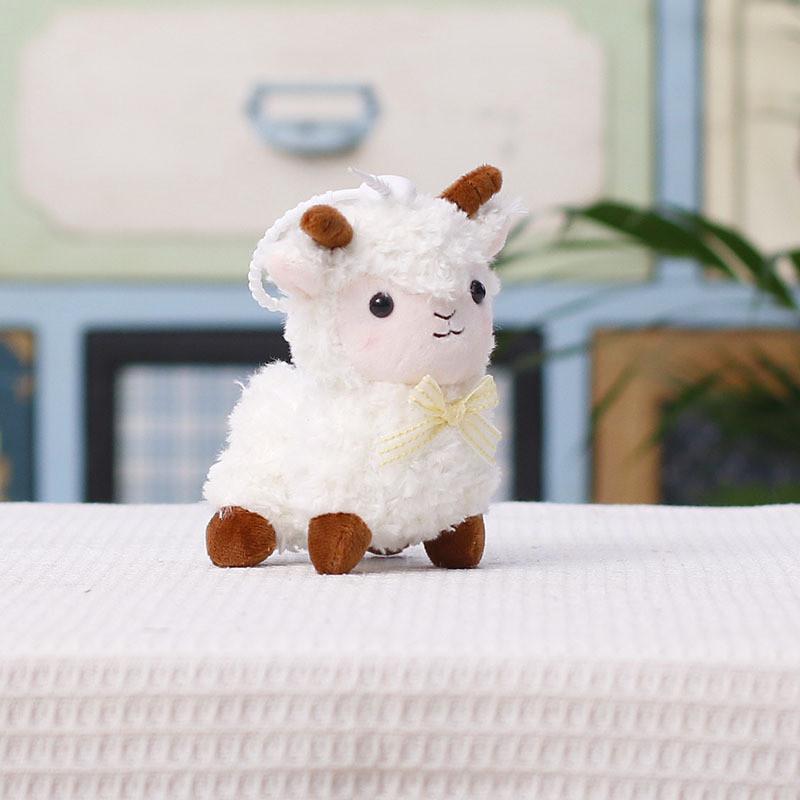 Plush Sheep Keychain With Cute Animal Design For Kids And Teens