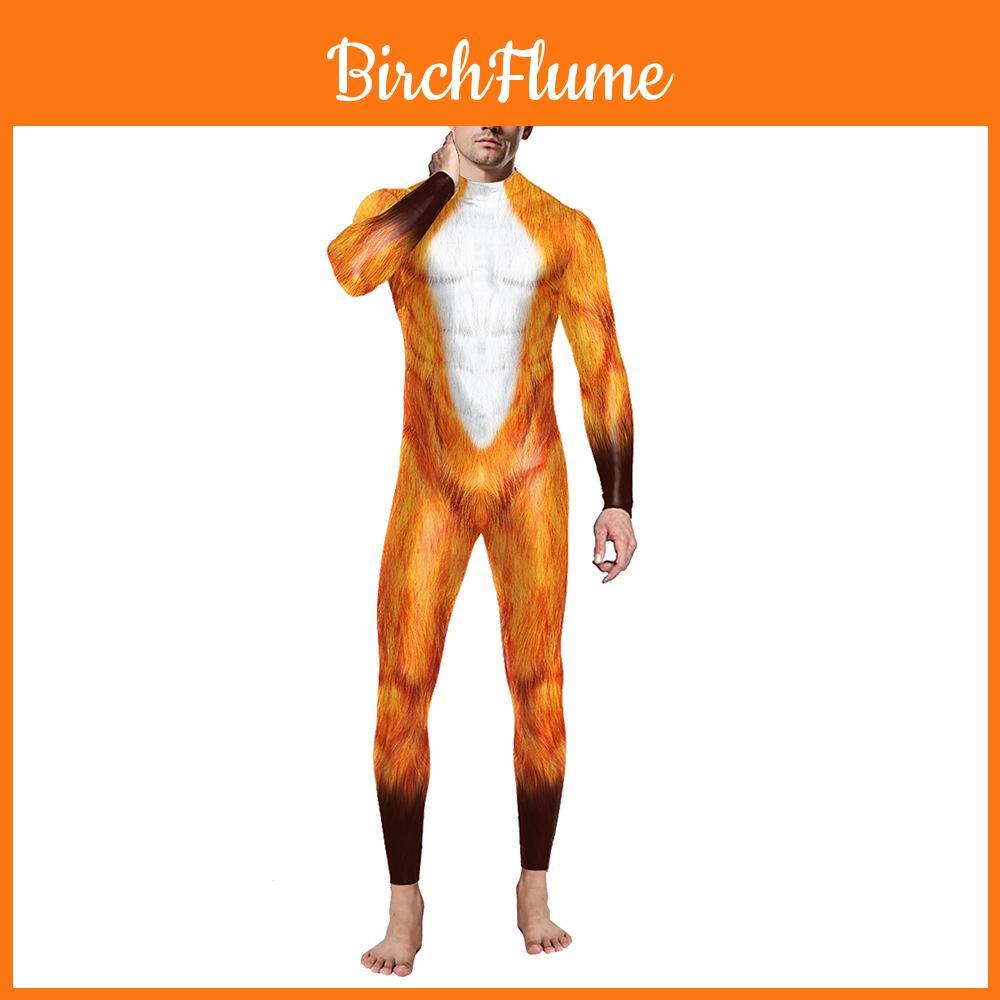 Halloween Animal Print Cosplay Suit For Women With Polyester Fabric For Costume Parties