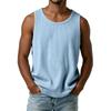 Men's Color Sports Vest Casual Loose Sleeveless Top