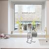 Tea Cup Saucer Rack Coffee Mug Holder Metal Display Stand Stable Storage Shelf Multipurpose Organizer for Plates Cups Mugs