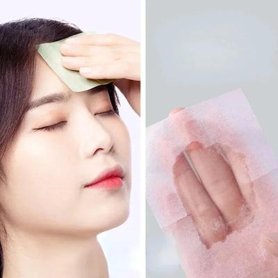 100-500 peças Papel Mata-oleos Facial Lenços Faciais Matificantes Controle de Oleosidade Absorventes de Oleosidade Limpeza Facial Ferramentas de Maquiagem Beleza Acessórios