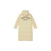 New MLB New York Yankees Basic Collection FW24 Down Jacket Unisex Linen Beige Yellow 3ADJB2146-50BGM