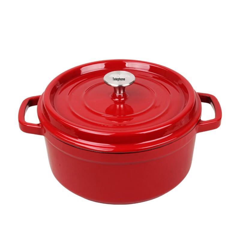 Enamel Cast Iron Casserole Pot