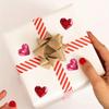 Red&Pink Diamond-patterned Heart Stickers for Home/Engagement/RoomDecor, Share with Lovers, Family and Friends In Special Day