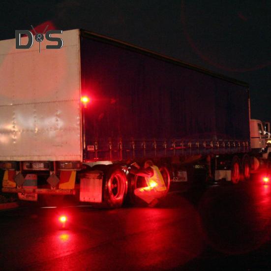 2 Stück Auto-Warnleuchten mit 9 Blinkmodi, superhell, hohe Lumen, wasserdicht, batteriebetrieben, LED-Warnleuchten mit Magnet