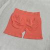 European & American High-Waist Tummy-Control Peach Butt Sports Shorts: Slimming, Quick-Dry Yoga & Running Gear