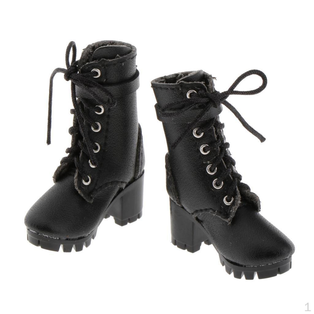 1 Paar 1/6 Hohe Stiefel Sandalen Schuhe 12
