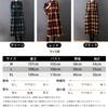 Long Sleeve Check Maxi Loose Long Perfect for and Everyday and Winter [7-livehouse] Women's Dress, A-Line, Linen, Fit, Flattering, Length, Office,