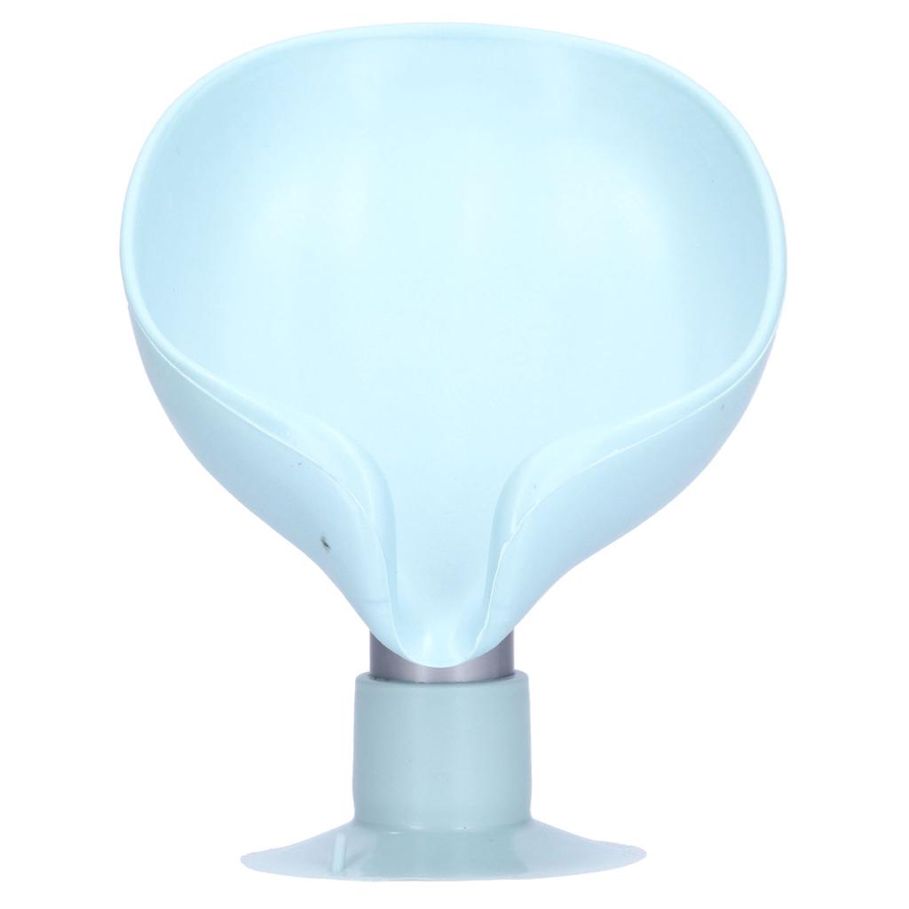 Leaf Shaped Soap Box Soap Storage Container Case for Bathroom Shower Home Outdoor Travel Blue