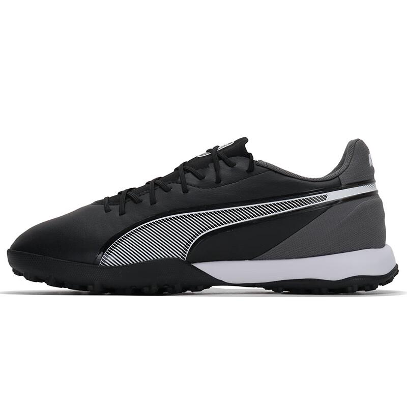 New PUMA King TT Turf Artificial Ground Soccer Shoes Men's Black Gray 107879-01