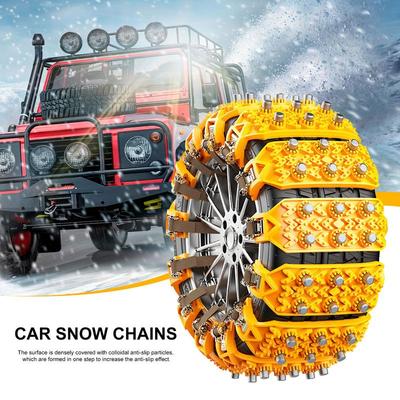 Catene da Neve per Auto Invernali Catena di Sicurezza Catene per Pneumatici di Trazione Catena di Sicurezza Robusta Catene da Neve per Pneumatici e Catene per Trazione Fango
