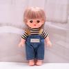 25cm Milu Tang Dynasty Doll Clothing Set - Changeable Top and Overalls