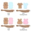Party Supplies Feeding Bottle Feet Thank You For Coming Packing Labels Baby Shower Hanging Tags