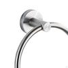 Bathroom Round Towel Holder Rings Bath Hand Circle Door Hanger Towels Rack Heavy
