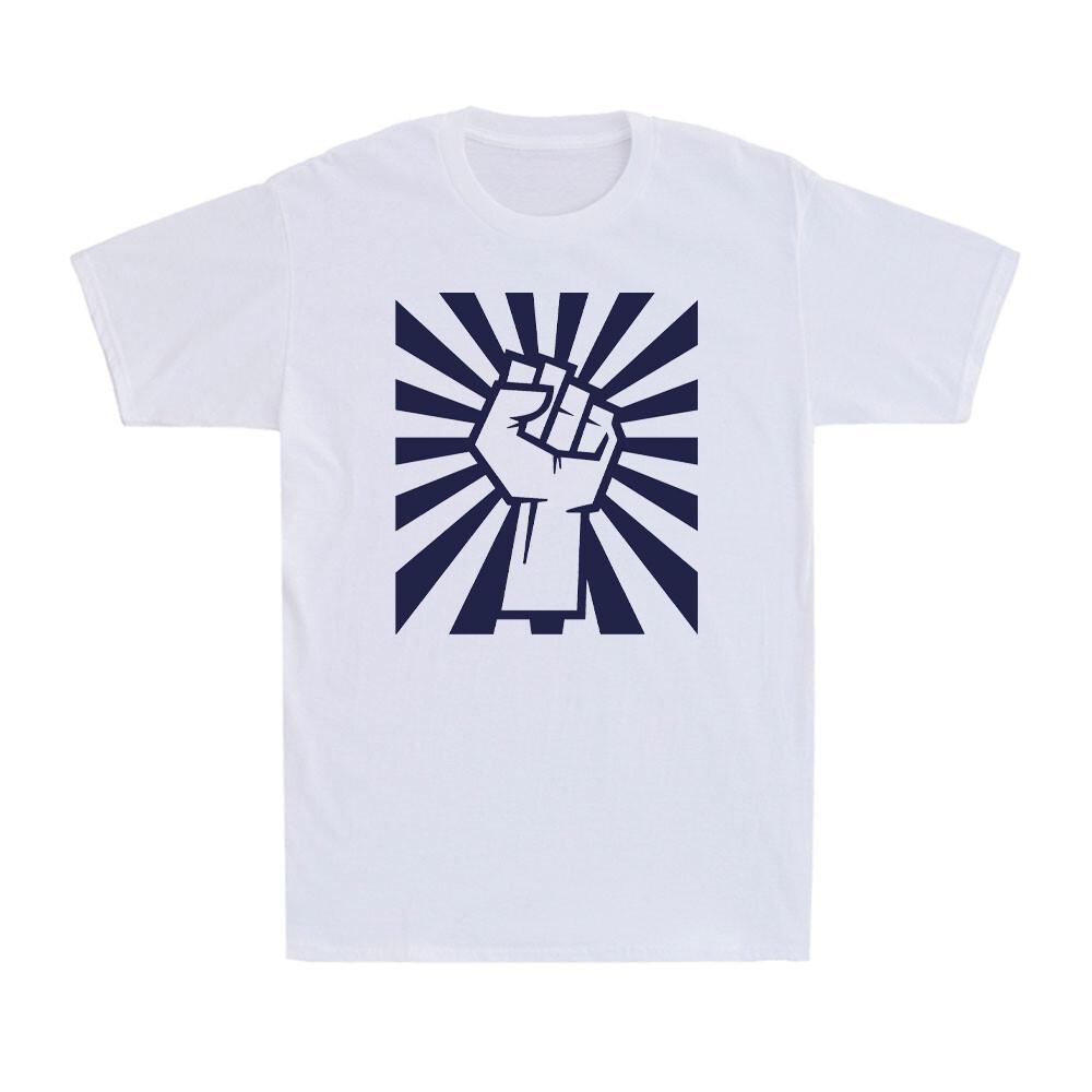 Raised Fist Shirt - Unity Symbol Peaceful Protest Pride Men s T-shirt Tee XL