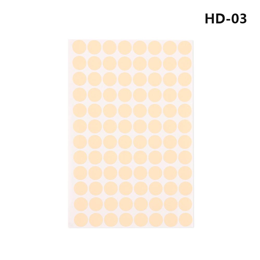 New 96Pcs/sheet 15mm Self Adhesive Decorative Films Furniture Screw Cover Caps Stickers Wood Craft Desk Cabinet Hole Ornament