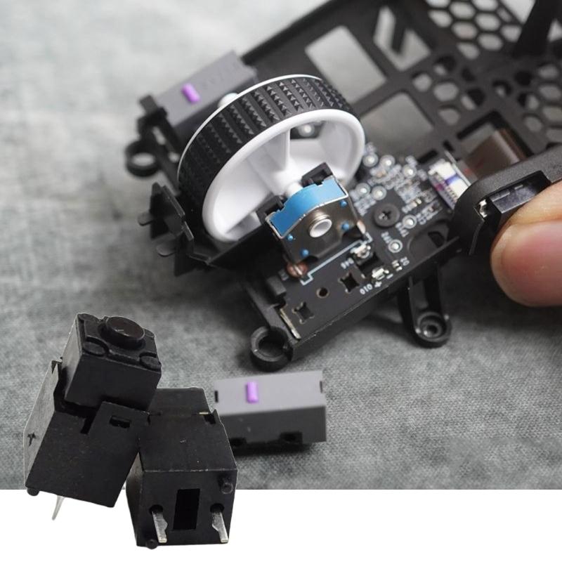 Precise 14mm Mouse Microswitch Scroll Wheel Middle Button 2Pin for DeathAdder Gaming Mouse