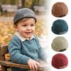 Cotton Children Melon Beanie Letter Embroidered Bucket Hat Hip Hop Fashion Landlord Cap  Summer