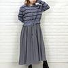 Long Sleeve Plus Size Hooded Knitted Patchwork Vintage Stripe New In Dresses for Women Casual Loose Spring Autumn Sweater Dress