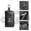 Carbon Fibre Leather Car Key Bag Access Card Storage Case For BMW 1 2 3 4 5 7 Series X1 X3 X4 X5 X6 X7 F10 F20 F30 G20 G30 F15