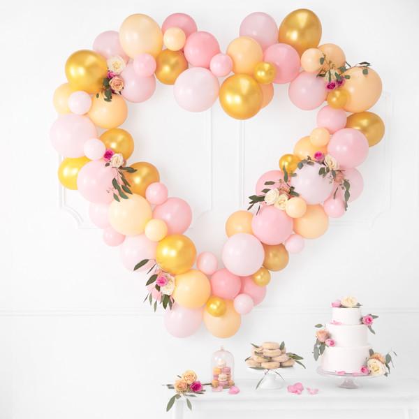 Balony Strong 27Cm, Pastel Baby Pink (1 Op. / 100 Szt.)