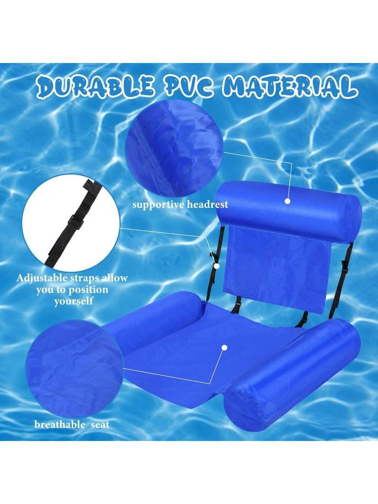 Inflatable Pool Floats Adult Size Water Hammock,Floats for Swimming Pool Multi-Purpose Pool Floating Toys
