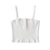 BM Thread Solid Color Basic Camisole Sexy Knitting Silm Women's Underwear Summer Sleeveless Bottoming Shirt