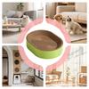 New Cat Scratching Board Cat corrugated Cardboard Scratcher Furniture Protector oval Shape Grinding Claw Nest cat toys