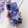 Clear For Samsung A21s SM-A217F SM-A217M Cover For Samsung Galaxy A21s Case Cute Luxury Butterfly Love Flowers Cool Painted