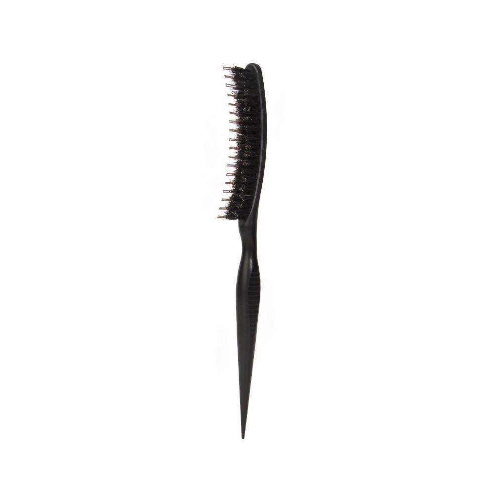 1Pcs Professional Hair Brushes DIY Comb Teasing Back Combing Hair Brush Slim Line Styling Tools Hairdressing Professional Tools чёрный