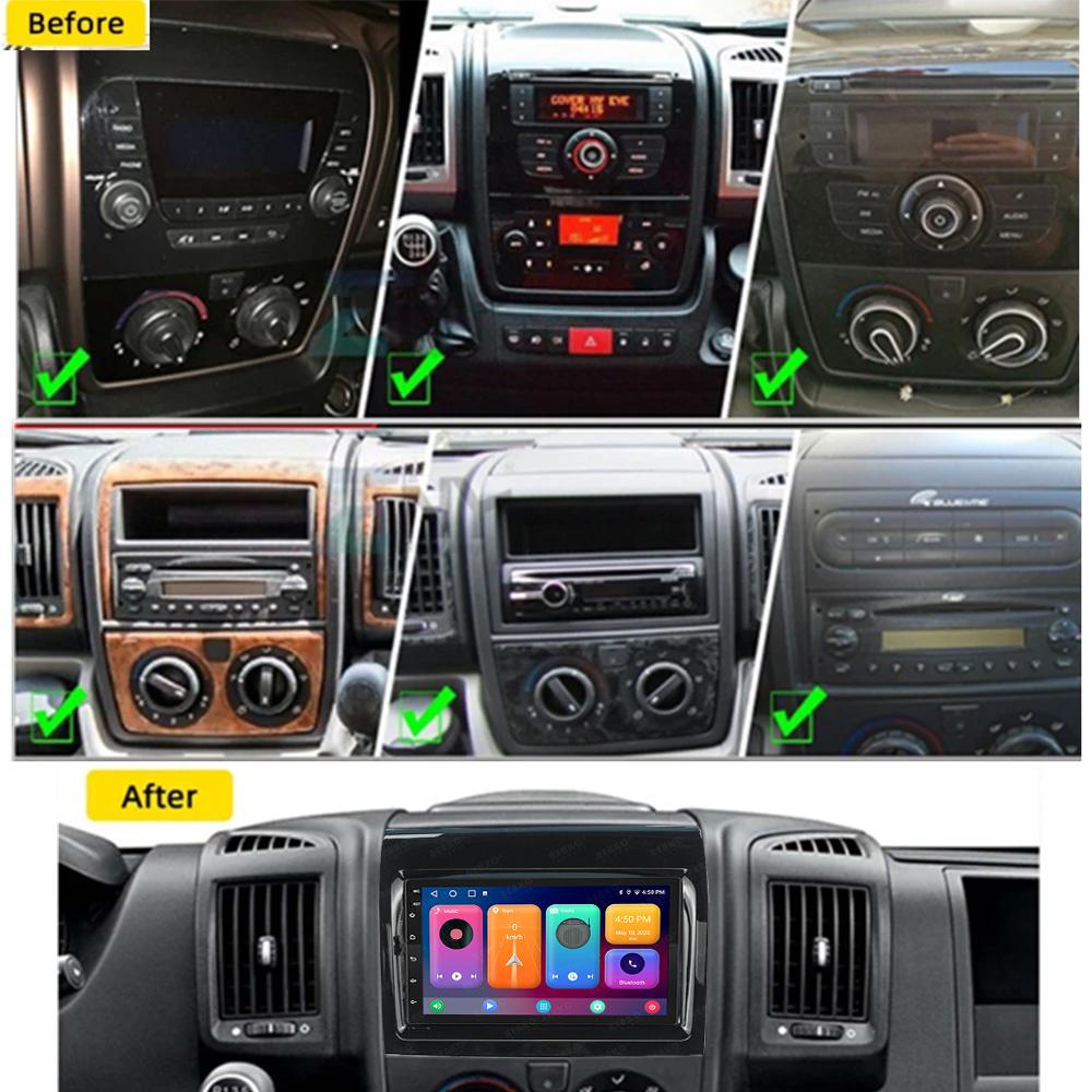 Reakosound 2Din Multimedia Für Fiat Ducato 2007-2015 Citroen Jumper Peugeot 2011-2015 Auto Radio Android Stereo Carplay autoradio