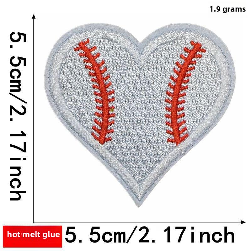 Jianxing Cross-Border Sports Embroidery Patch for Clothing Decoration