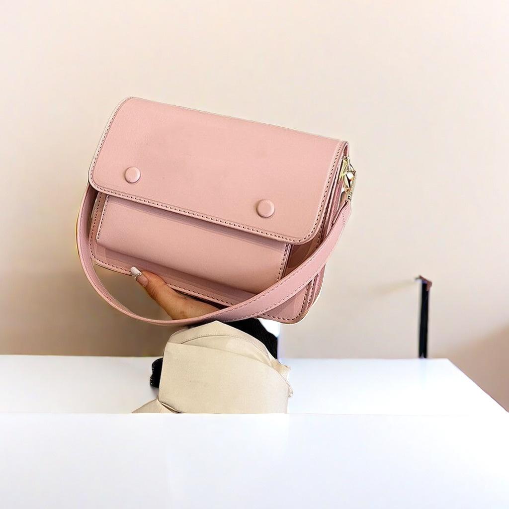 Mode frauen Platz Tasche Neue Pu Textur Schulter Tasche Freizeit Tote Handtasche Designer Handtasche Einfache Weibliche Schräge Span Tasche