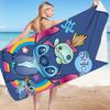 Stitch Zai Animation Beach Towel Microfiber Double-Sided Fleece Beach Towel Bath Towel Variety Square Towel Beach Towel