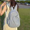 Schoolbag New Breathable Shoulder Backpack Niche School Bag Female College Student Light Travel Mountaineering Bag Commuter Computer Backpack