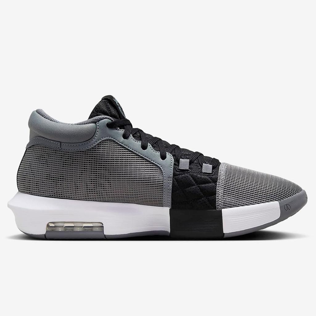 Nike LeBron Witness 8 Cool Size EP, Šedá/Černá/Bílá, FB2237-004, 27,5 cm