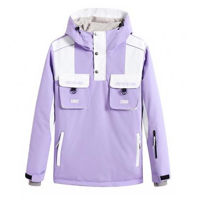 Couple's Winter Ski Suit: Thickened Korean Style Snowboard Hoodie & Pants Set