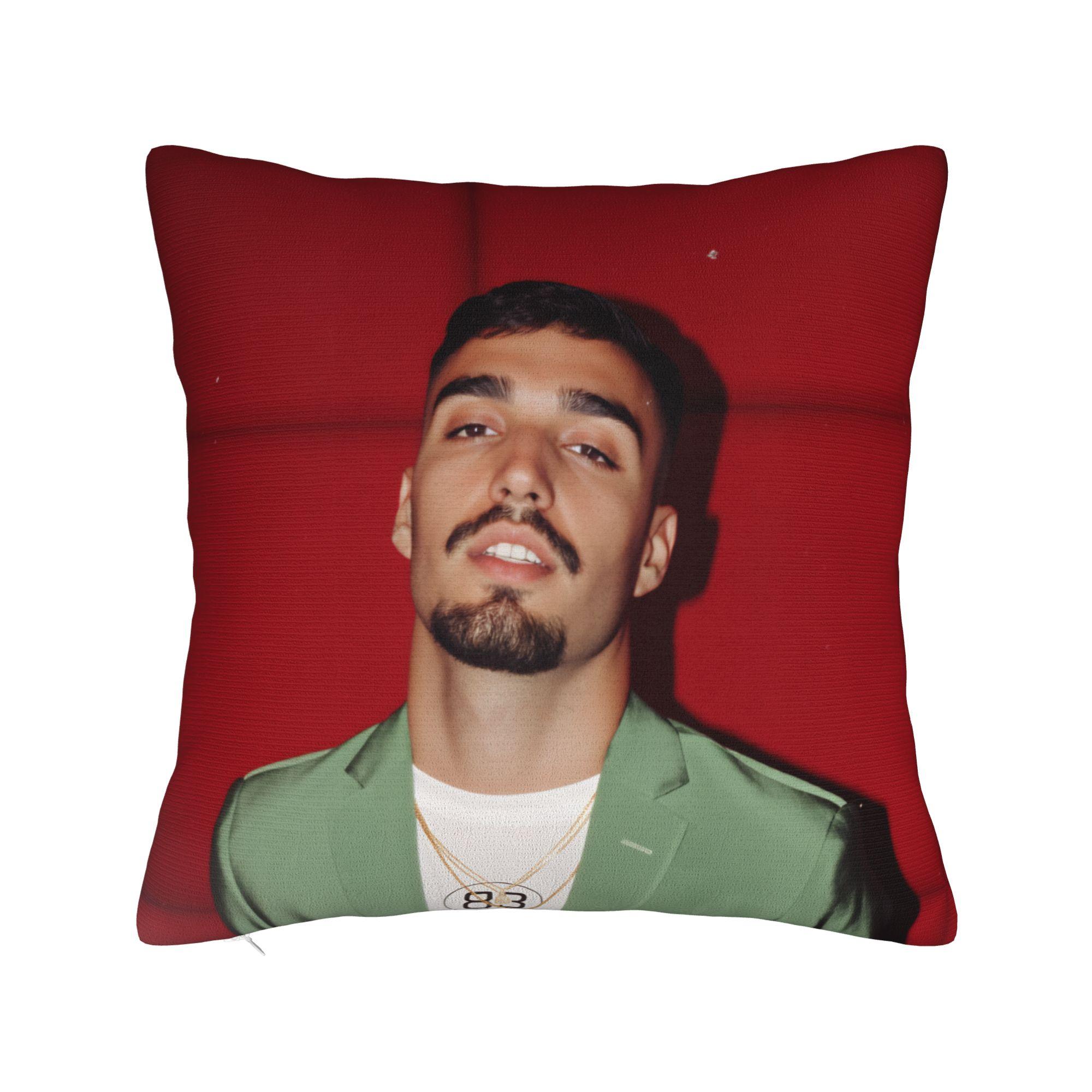 Rapper R-Rels B Pillow Case Square Pillow Cover Cute Funny Pillowcases For Living Room Chair 5050cm 1180₽