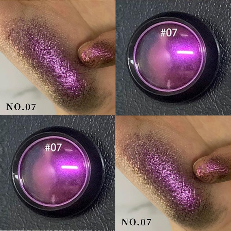 Chameleon Pearlescent Eyeshadow Powder - Single Color, Glitter Finish