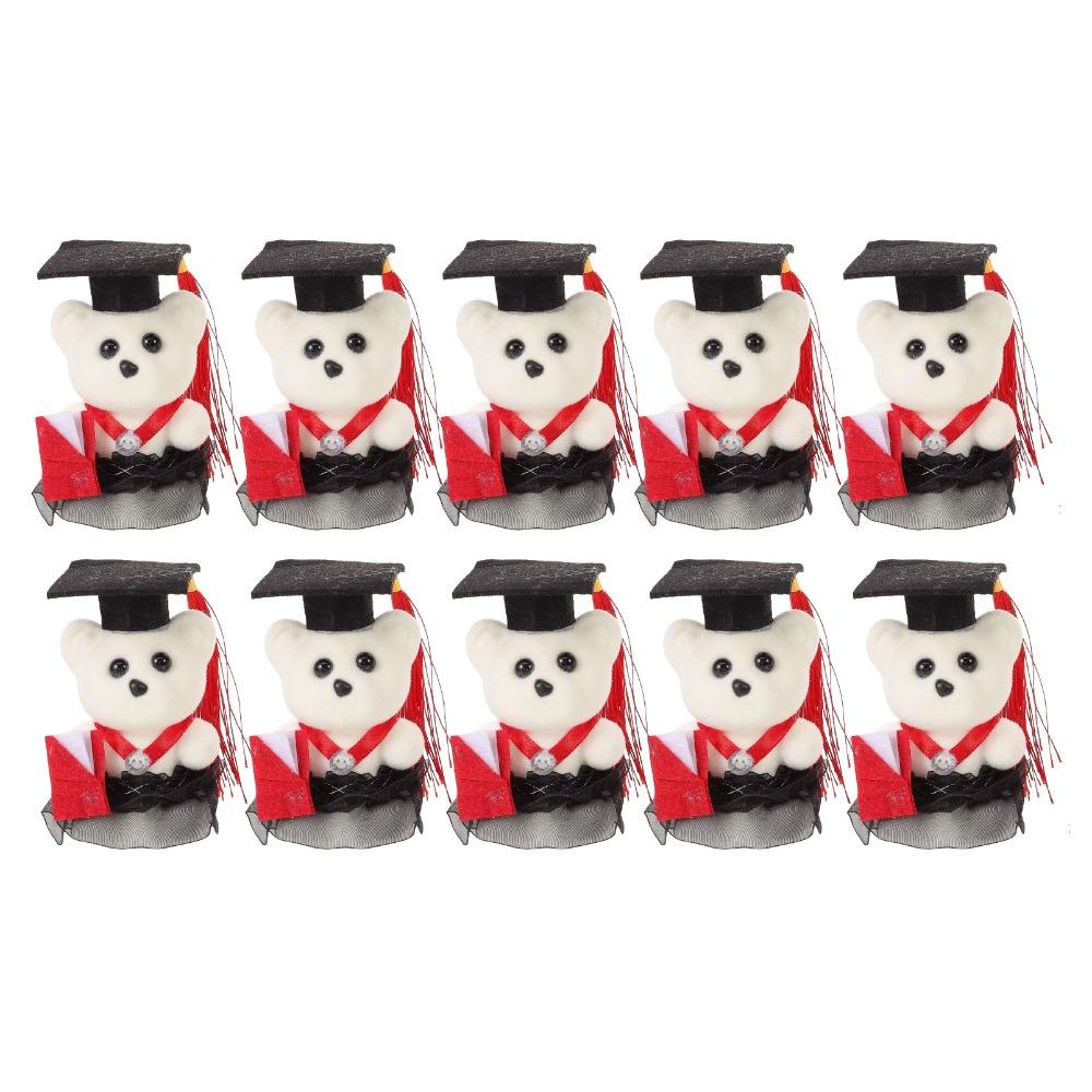 

10 pcs/set Graduation Ceremony Graduation Bear Doll Bouquet Happy Graduation 10pcs/set