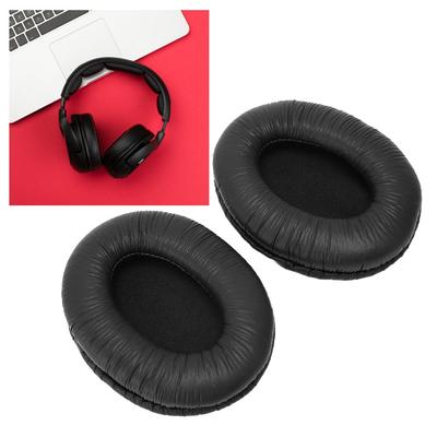 2PCS Crinkled Leather Replacement Ear Pads Ear Covers for MDR NC60 MDR D333 DR BT50 Headphone Repair