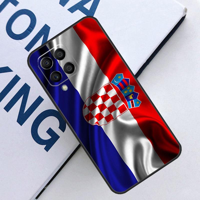 Croatia Flag For Samsung Galaxy M16 M06 M33 M13 M35 M53 M11 M21 M31 M55 M15 M14 M34 M54 M12 M32 M52 Case