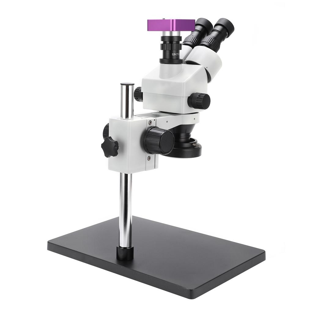 51MP USB Digital Microscope Camera 3.5X‑90X Stereo Microscope Set for Welding Repairing