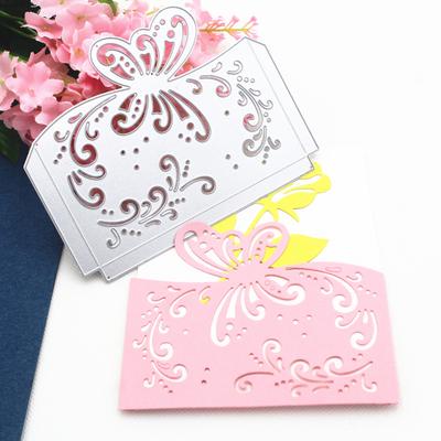 Hollow Out Butterfly Dancing Art Pattern Metal Cutting Dies for Scrapbooking Embossing Stencils Card Making Craft Decor