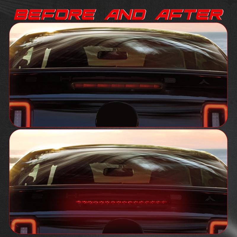 Third Brake Light for Ford Mustang 2010 2011 2012 2013 2014 Additional Brake Lamp Smoked Shell Tail Stop Signal Lamp