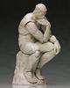 Figma The Thinker from The Table Plaster ABS PVC Painted Action Figure Museum Ver. Non-scale &